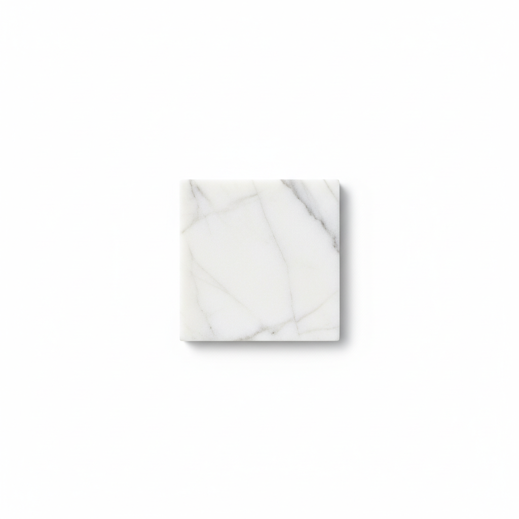 White Matt Marble Tile Small